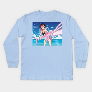 Sharkcannon Kids Long Sleeve T-Shirt